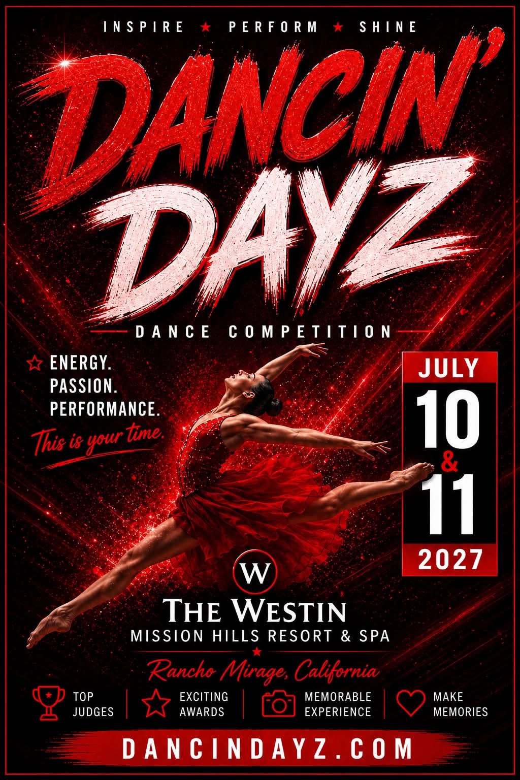 Dancin Dayz Comp Poster Art