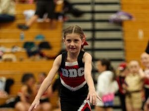 X Out Cheerleader X Out Cheerleader in Motion